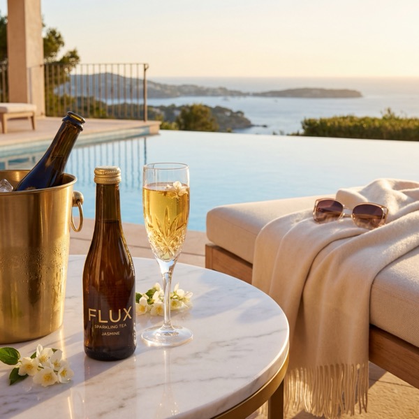 FLUX sparkling tea for celebrations